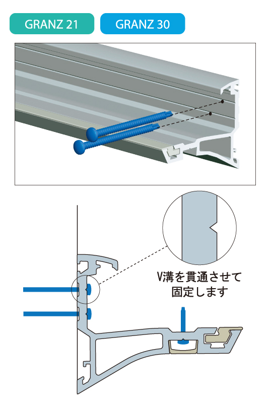 GRANZ取付方法